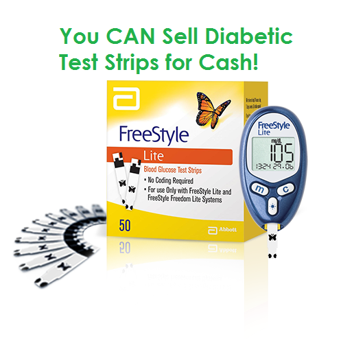 You CAN Sell Diabetic Test Strips for Cash!